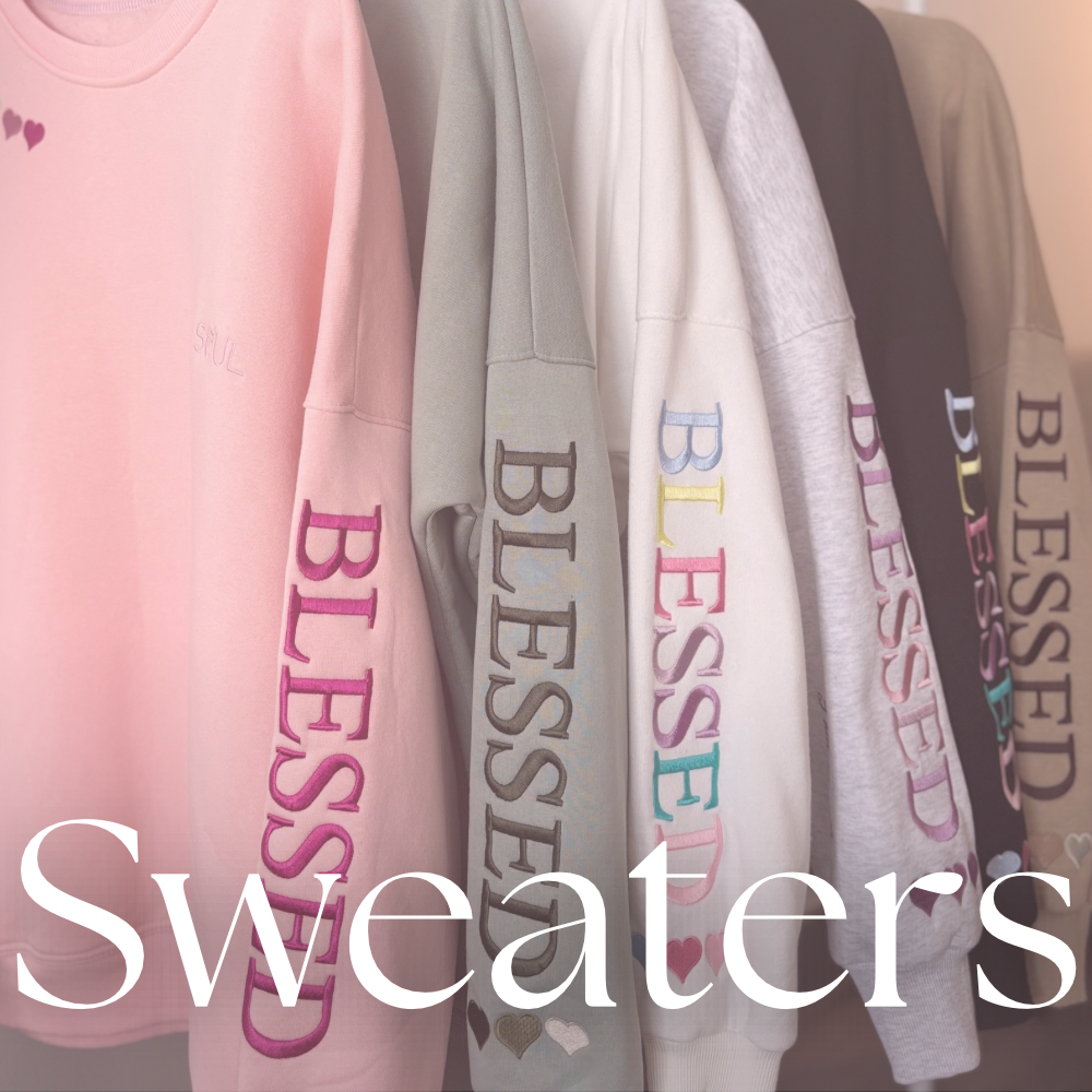 The “Blessed” Sweaters