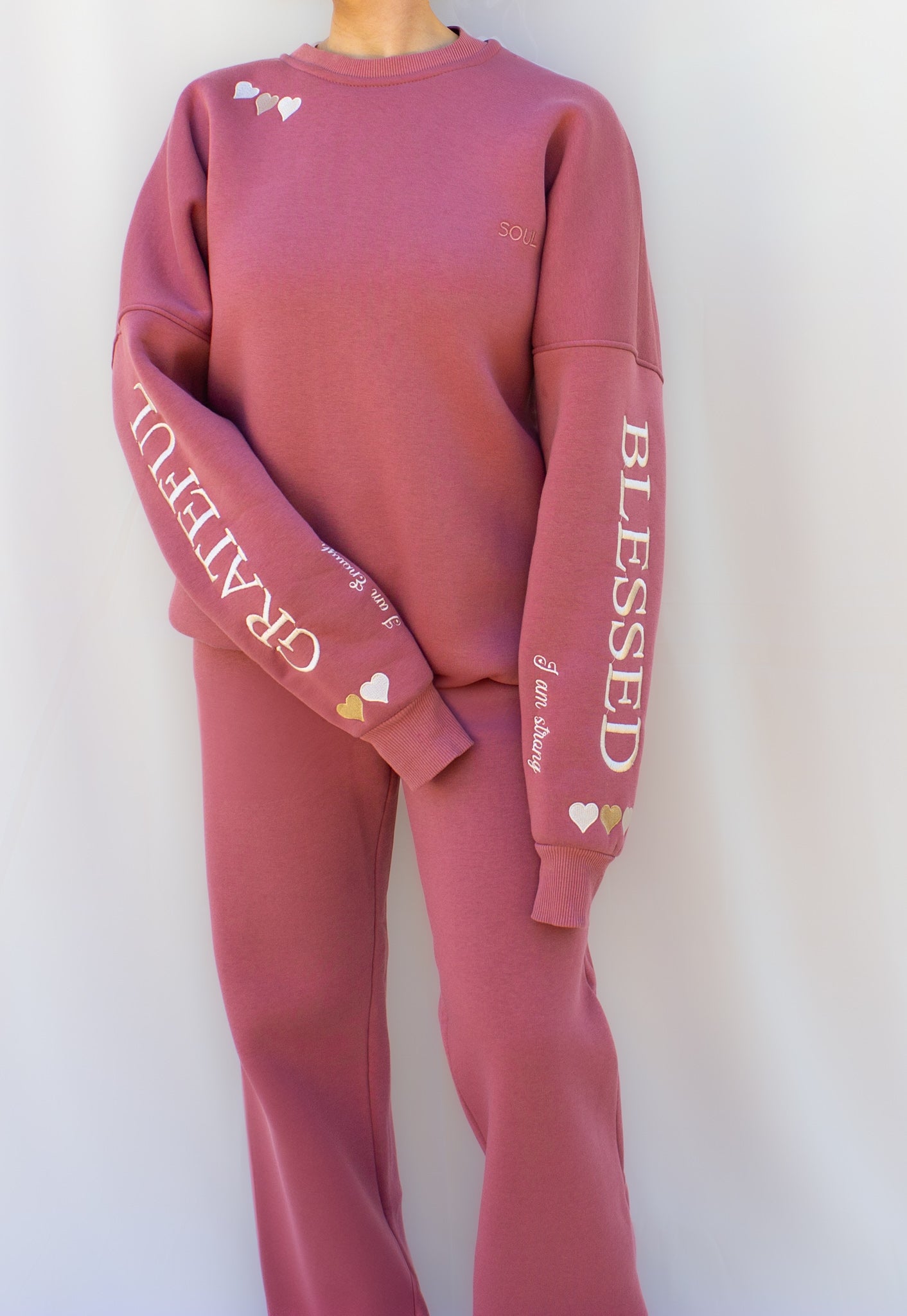 The "Blessed" "Grateful" Sweater