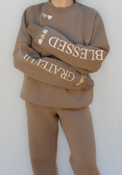 The "Blessed" "Grateful" Sweater