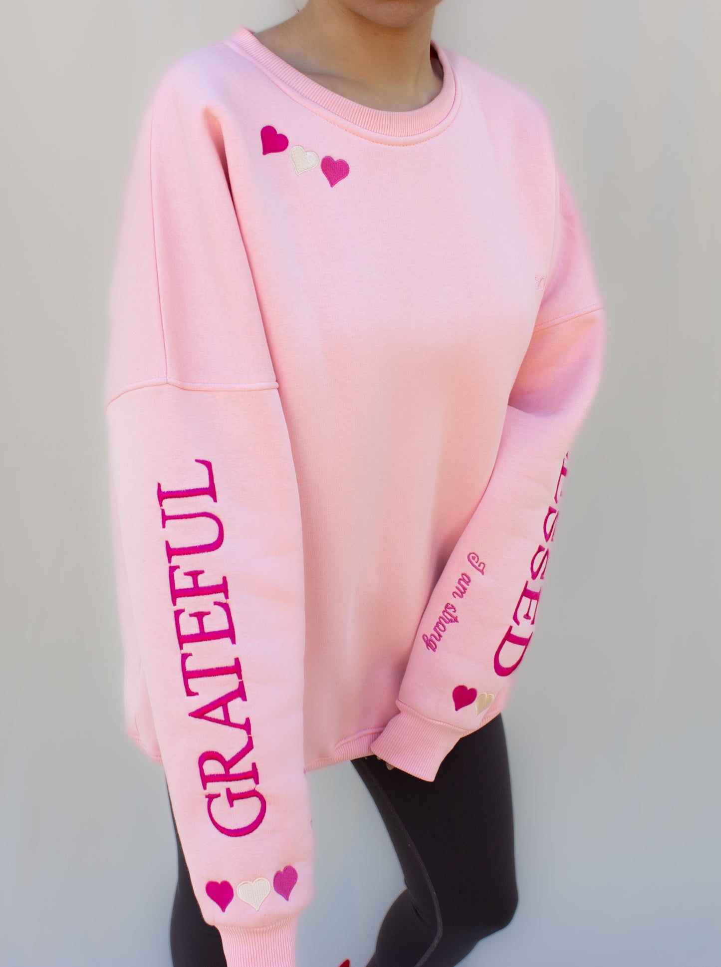 The "Blessed" "Grateful" Sweater