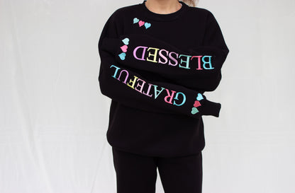 The "Blessed" "Grateful" Sweater