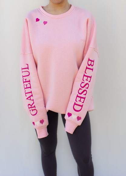 The "Blessed" "Grateful" Sweater