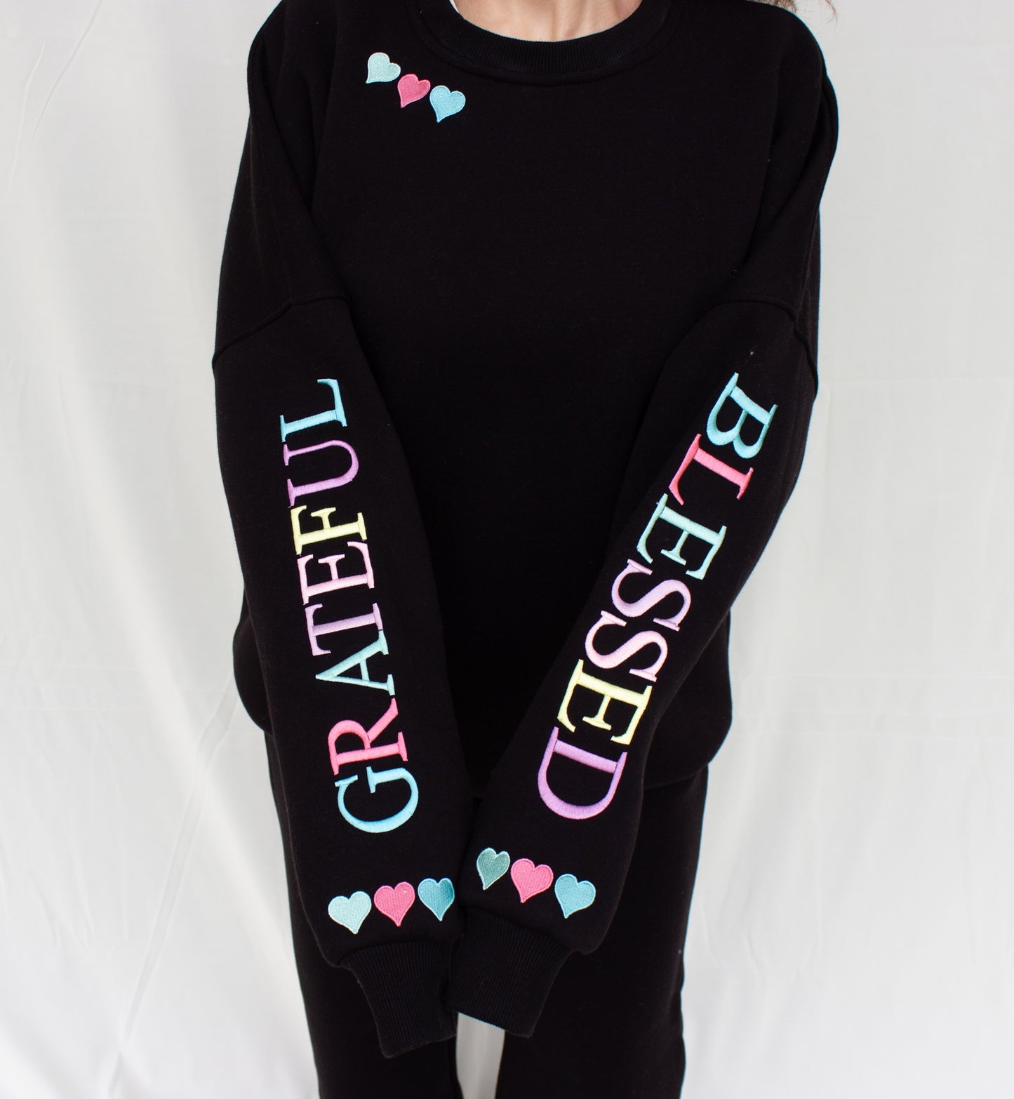 The "Blessed" "Grateful" Sweater